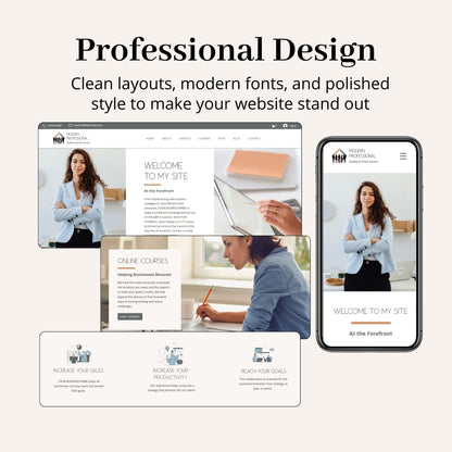 Professional Wix Website Theme