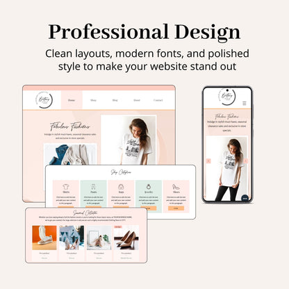 Online Store Wix Website Theme