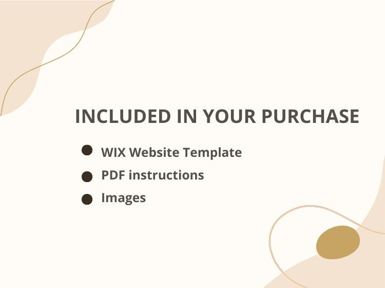 Photographer Wix Website Theme