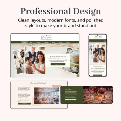 Event Venue Wix Website Theme