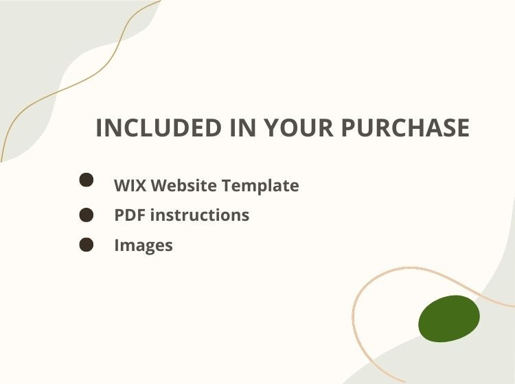 Garden Store Wix Website Theme