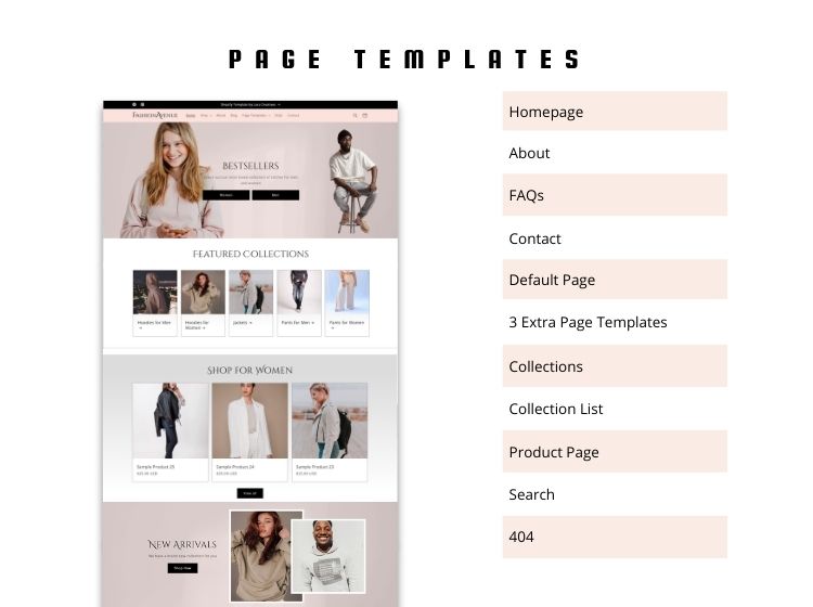 Fashion Avenue - Shopify Template