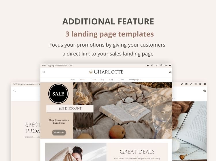 Charlotte Boutique Shopify Template