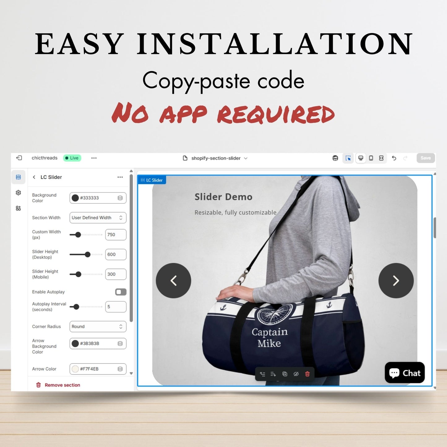 Shopify Section: Responsive Banner Slider
