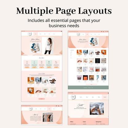 Online Store Wix Website Theme