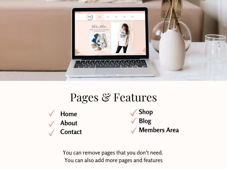 Online Store Wix Website Theme