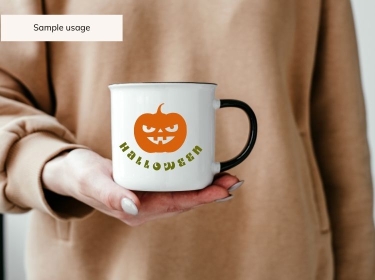 Jack O Lantern Pumpkin Face svg