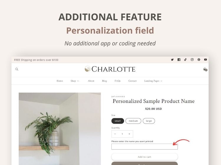 Charlotte Boutique Shopify Template