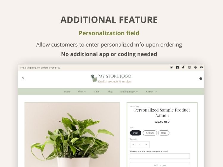 Garden Store Shopify Template