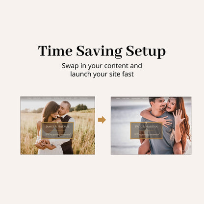 Wedding RSVP Wix Website Theme