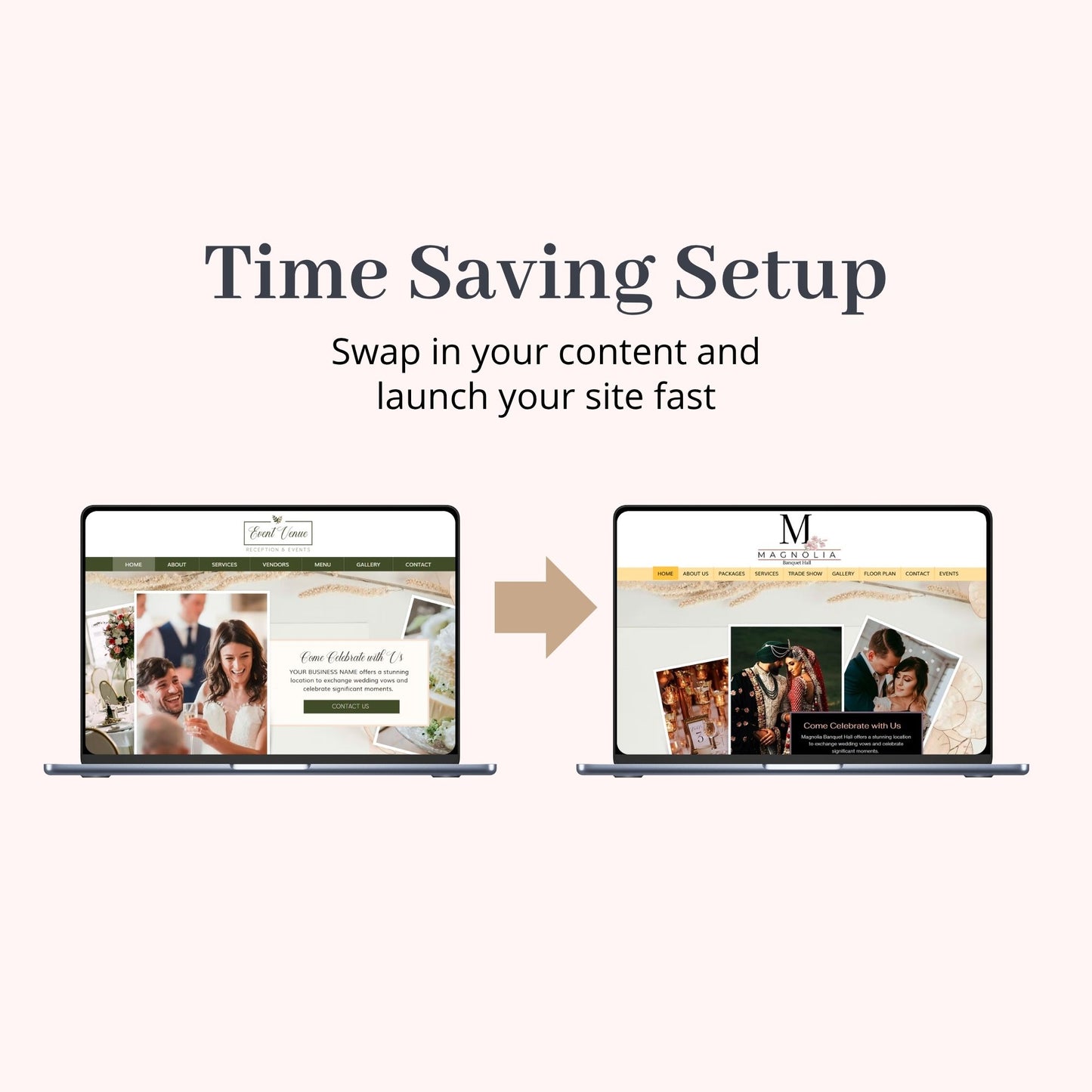 Event Venue Wix Website Theme