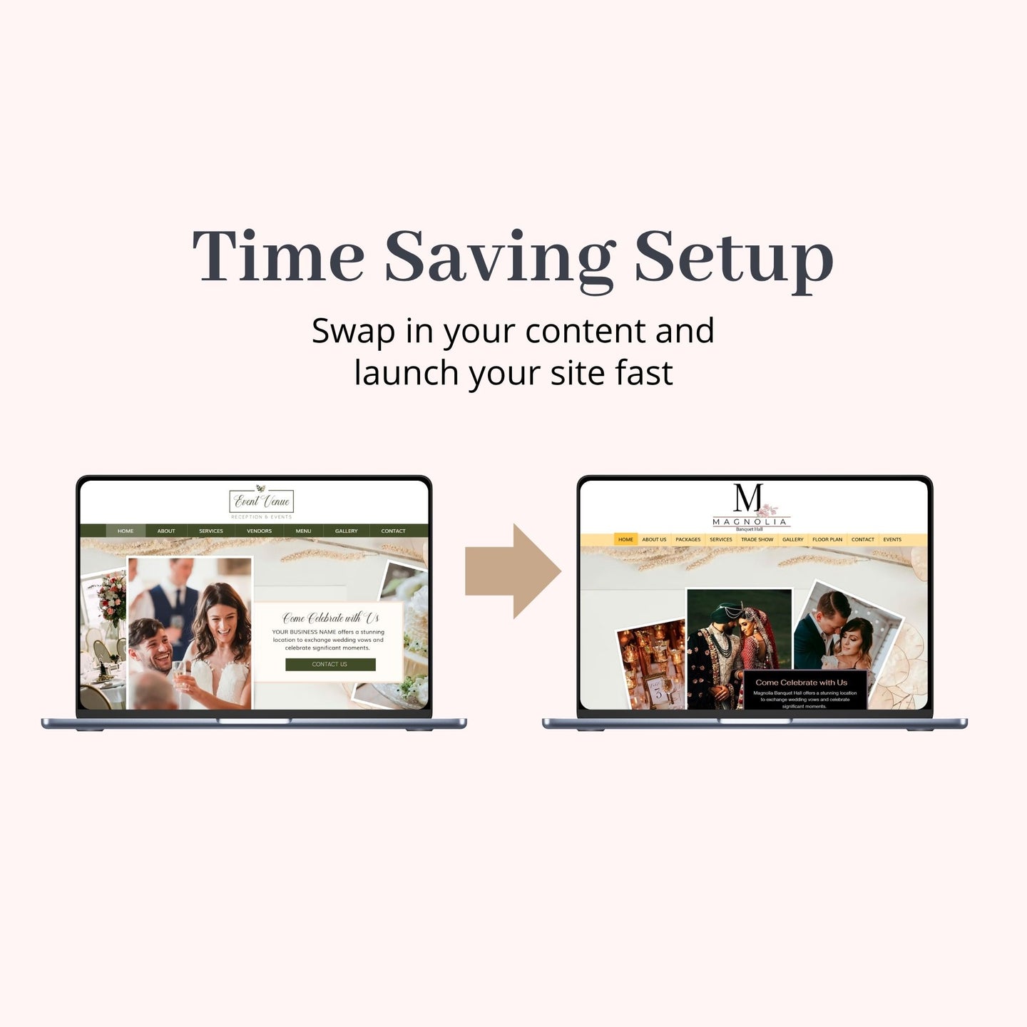 Event Venue Wix Website Theme