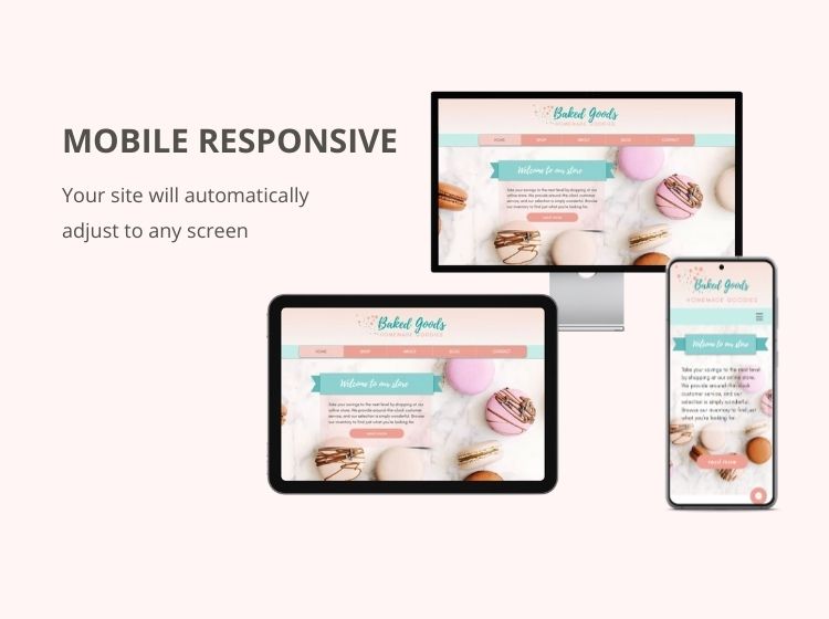 Bakery Wix Website Theme