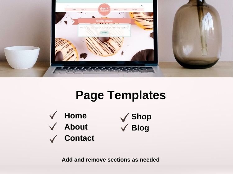 Anna's Bakery Shopify Template