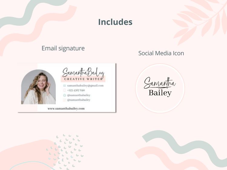 Samantha Theme - Brand Bundle Canva Templates