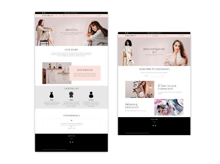 Fashion Avenue - Shopify Template