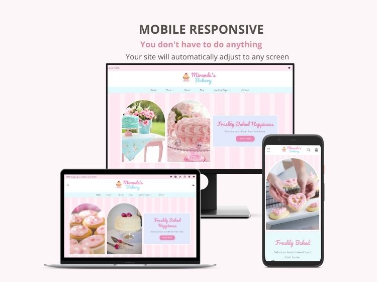 Miranda's Bakery Shopify Template