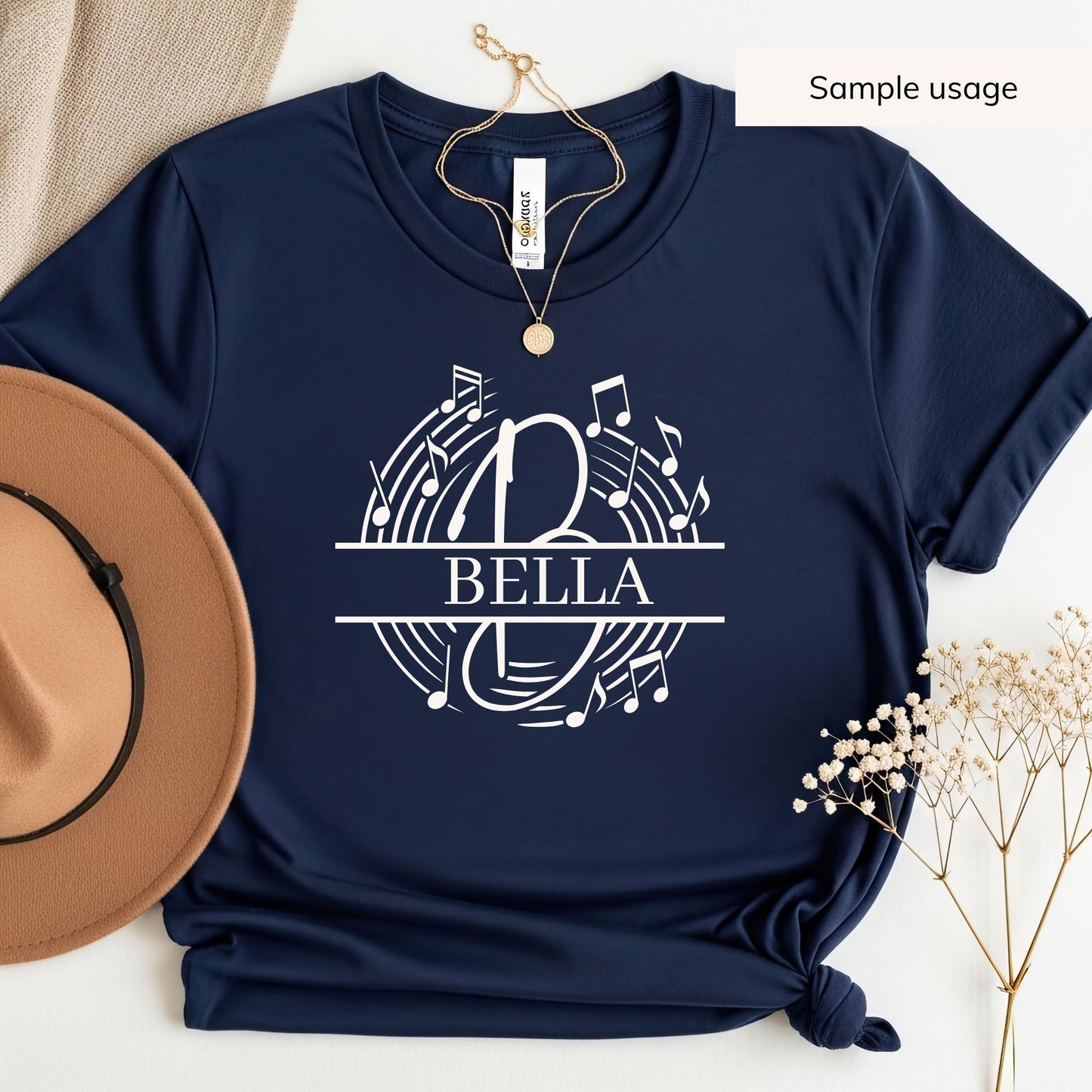 Music Monogram SVG Bundle A-Z