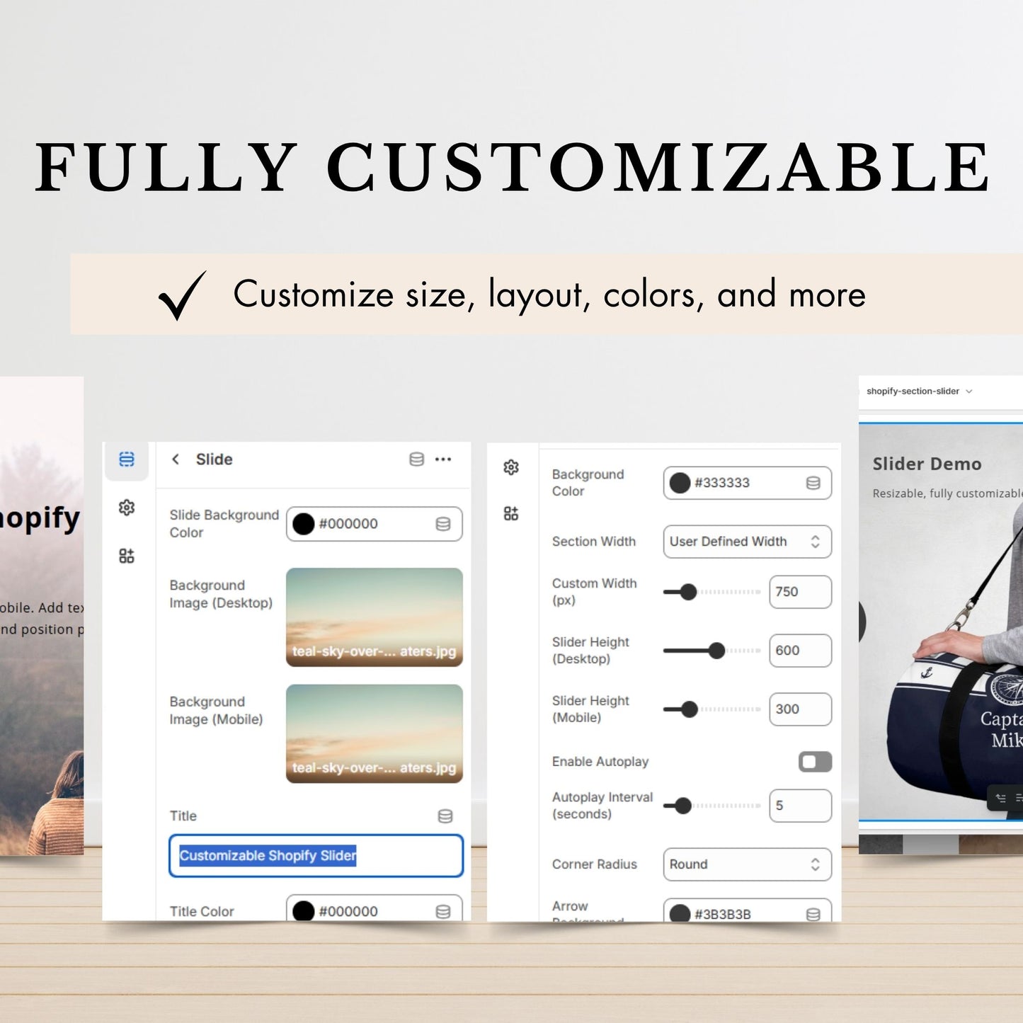Shopify Section: Responsive Banner Slider
