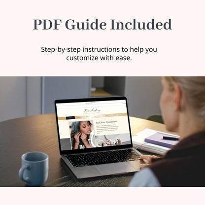 Luxury Beauty - Wix Website Theme