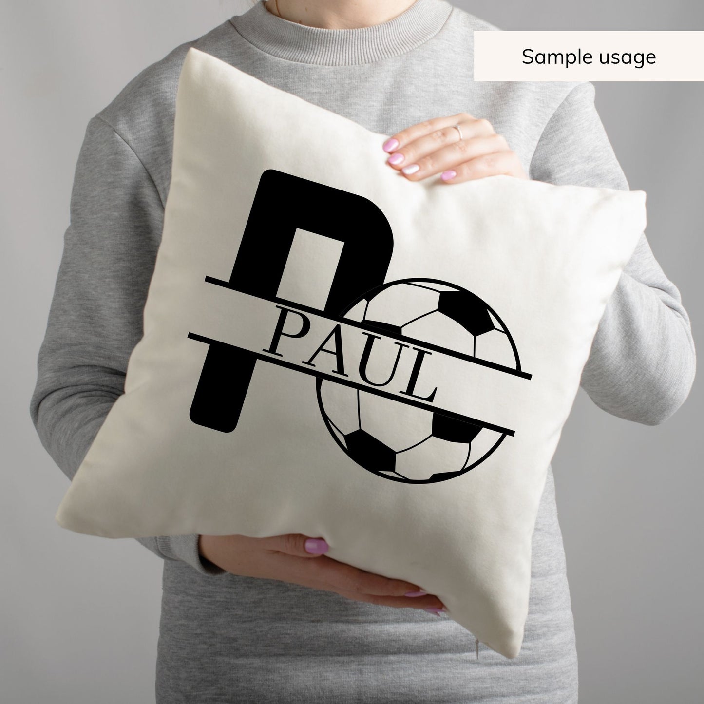 Soccer Monogram SVG - 26 Letters