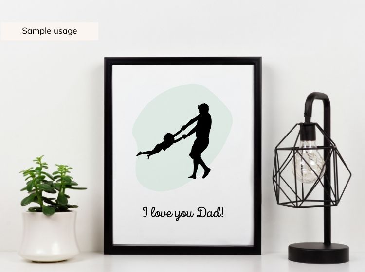 Dad Silhouette svg bundle