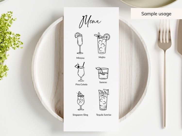 Cocktails svg Bundle - 30 designs