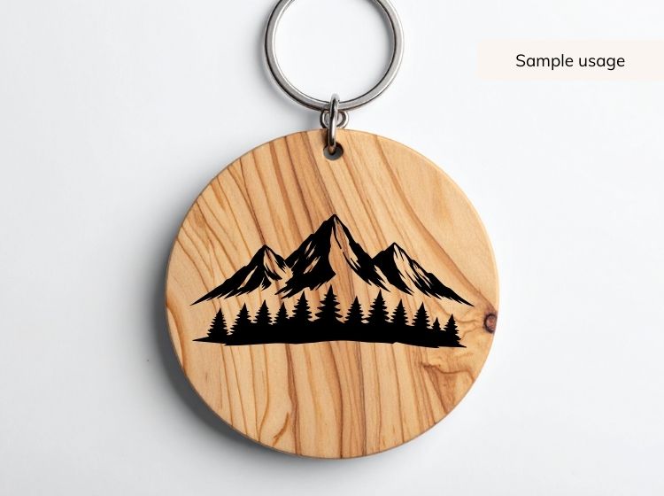 Mountain SVG Bundle – 10 Hand-Drawn Designs for Crafts