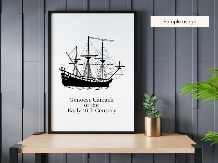 Vintage Sailing Ships svg Bundle