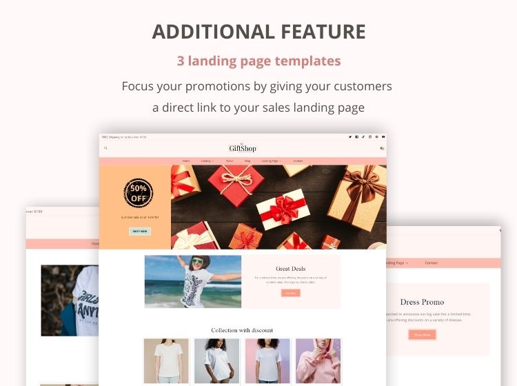 The Gift Shop - Shopify Template