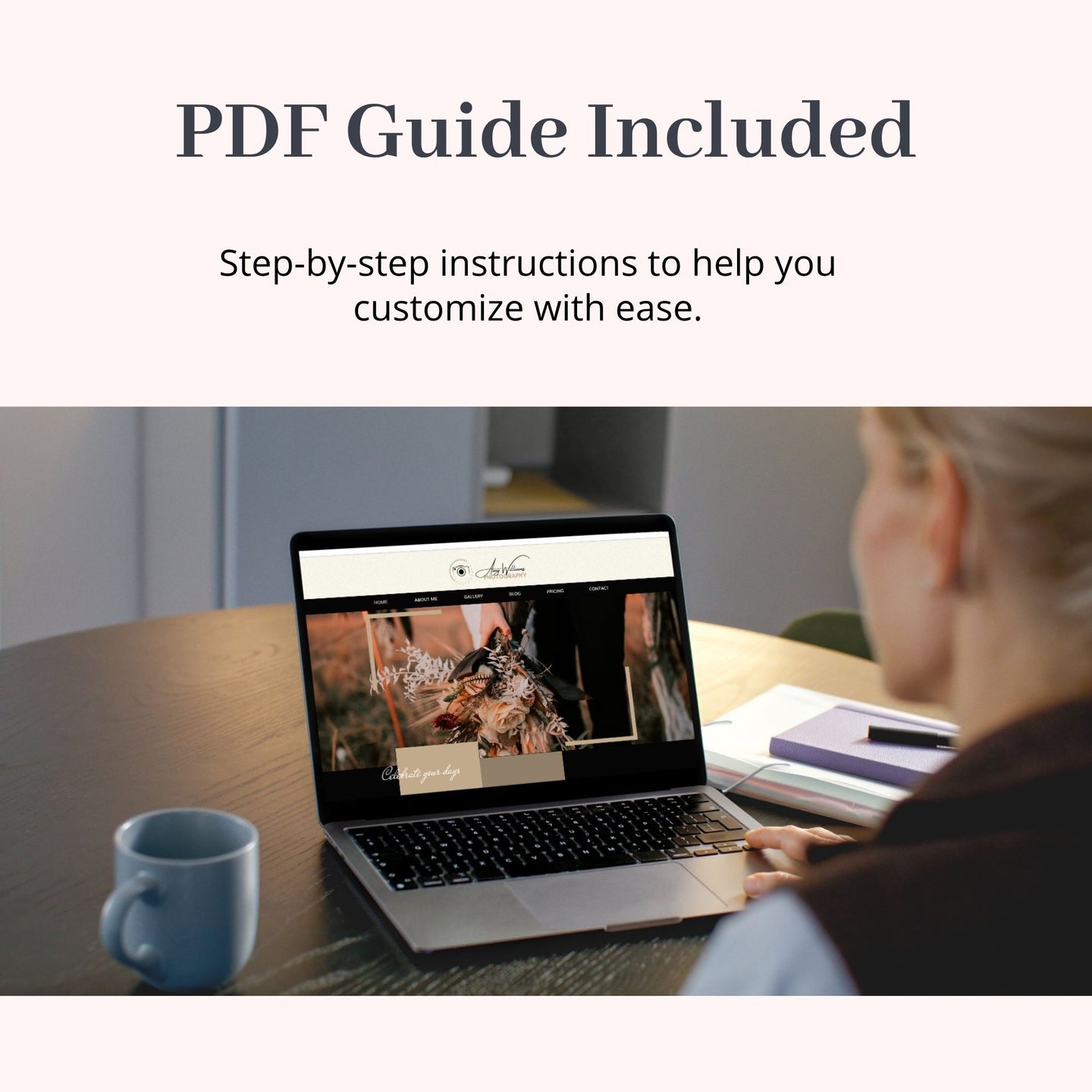 Wix Website Template for Photographers