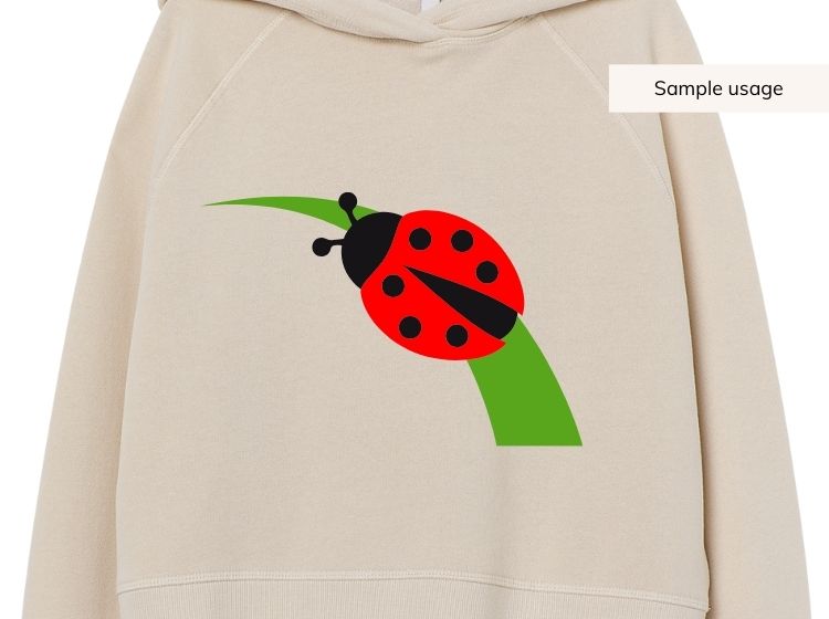 Ladybug SVG PNG DXF Bundle – Insect Clipart & Bug Cut Files
