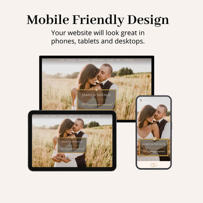 Wedding RSVP Wix Website Theme