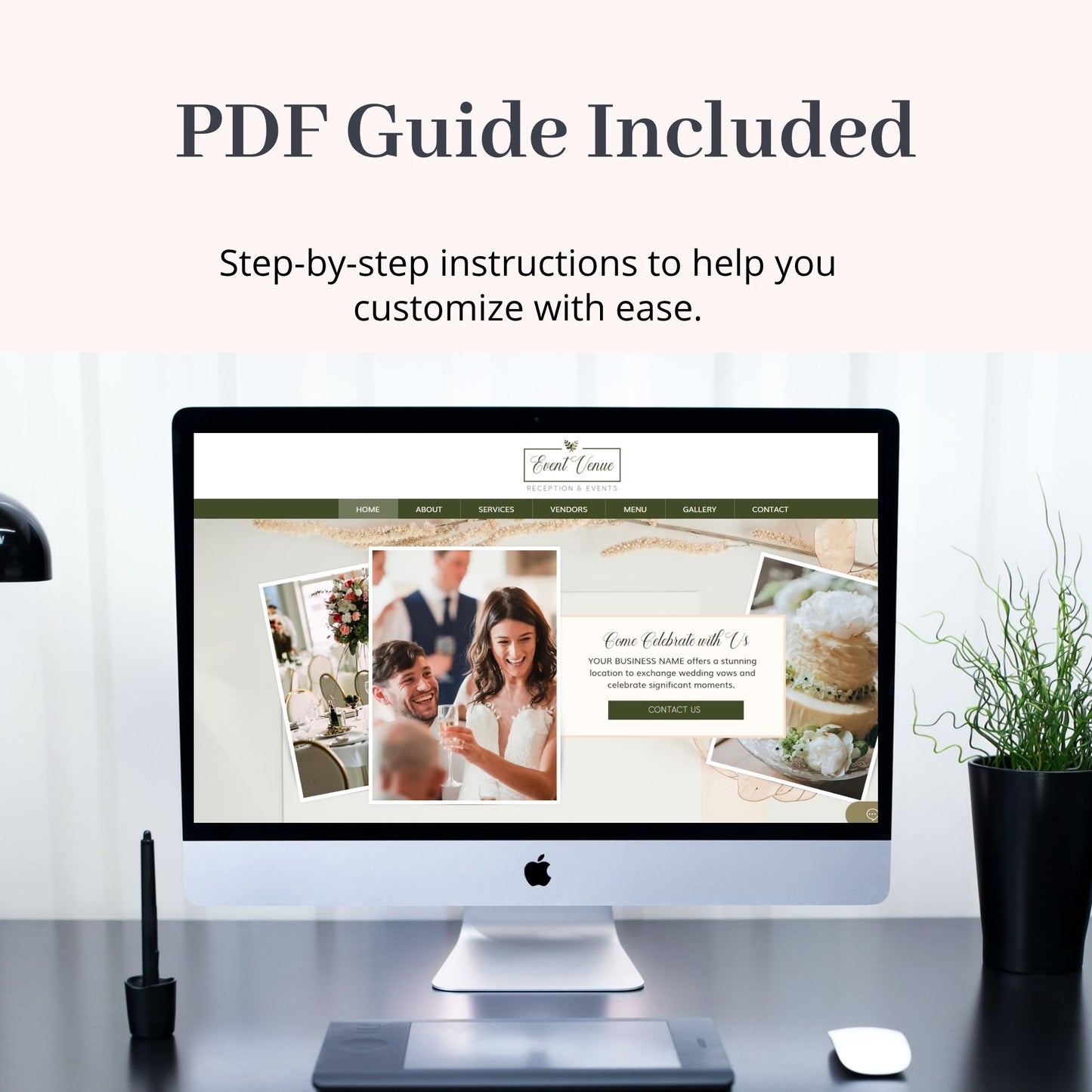 Event Venue Wix Website Theme