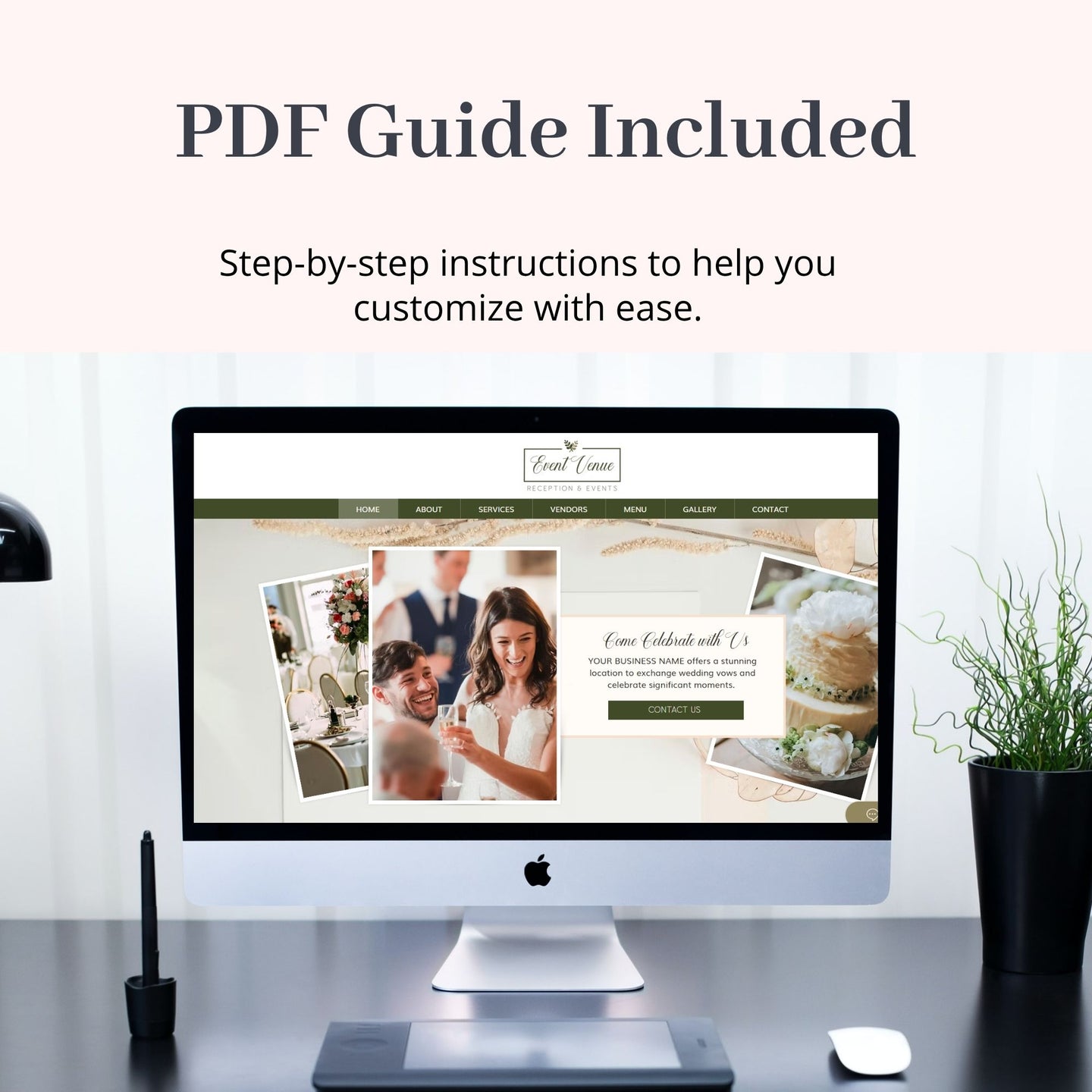 Event Venue Wix Website Theme