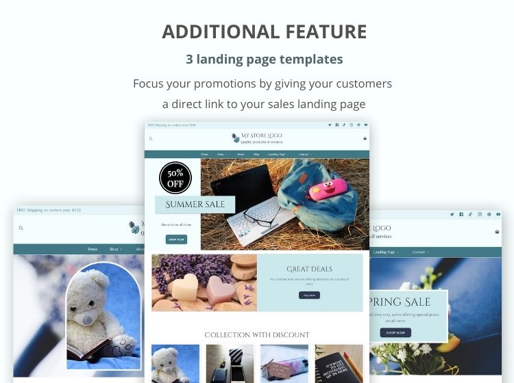 Teal Shopify Template