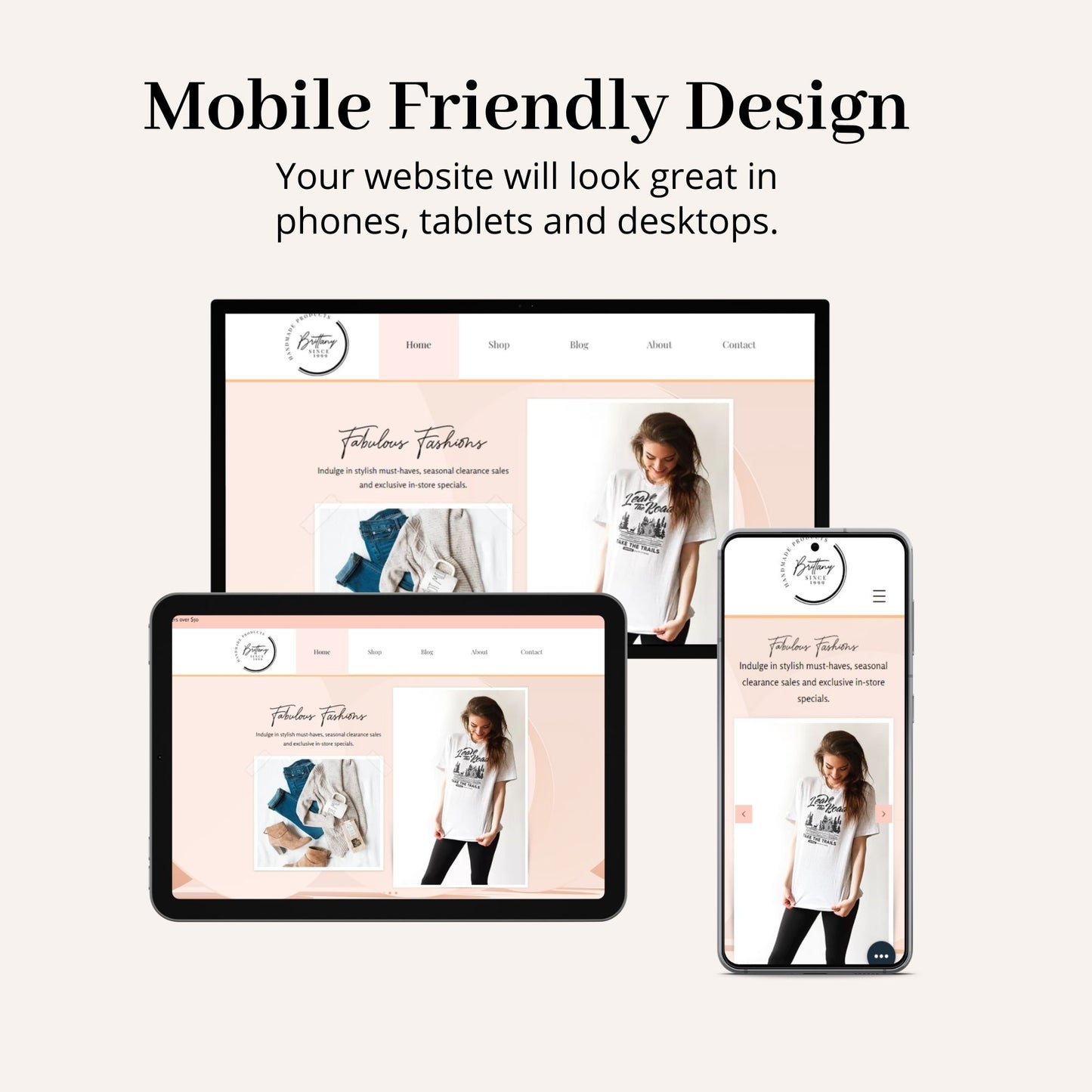 Online Store Wix Website Theme