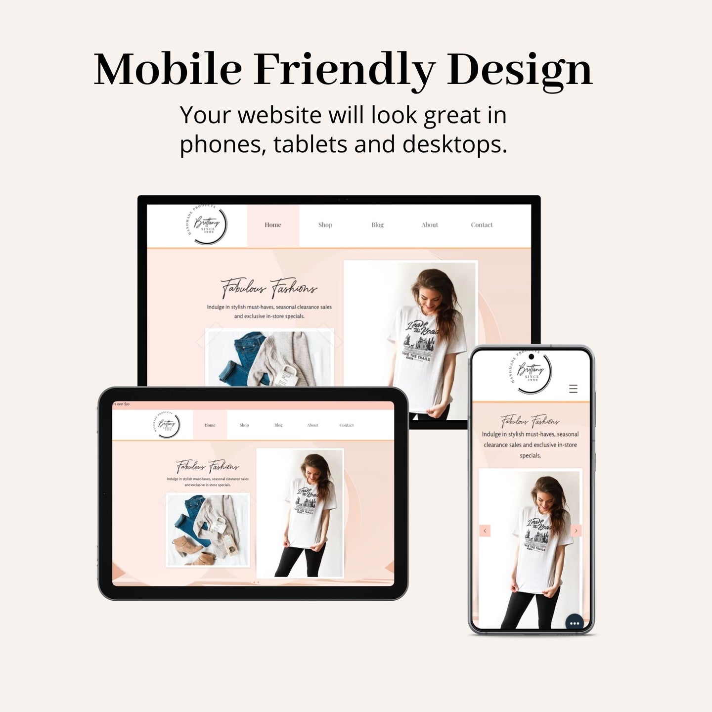 Online Store Wix Website Theme