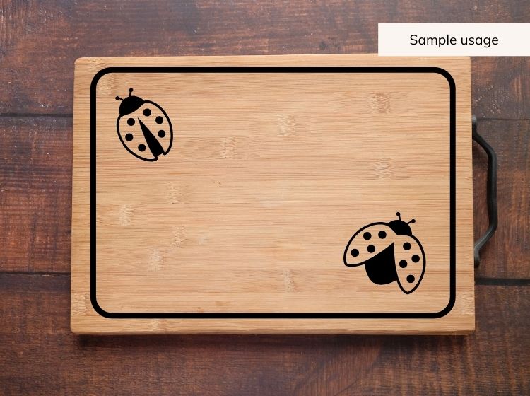 Ladybug SVG PNG DXF Bundle – Insect Clipart & Bug Cut Files