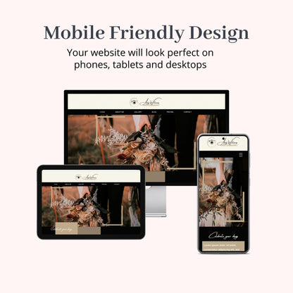 Wix Website Template for Photographers