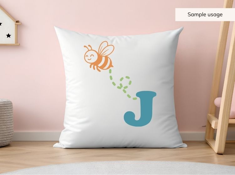 Bee Alphabet SVG Bundle