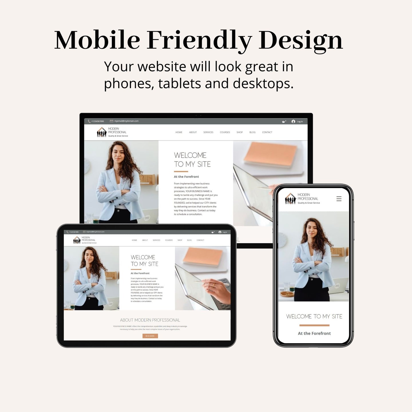 Professional Wix Website Theme