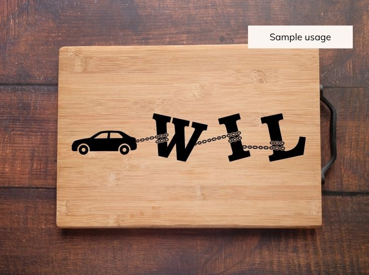 Car Letters SVG Bundle