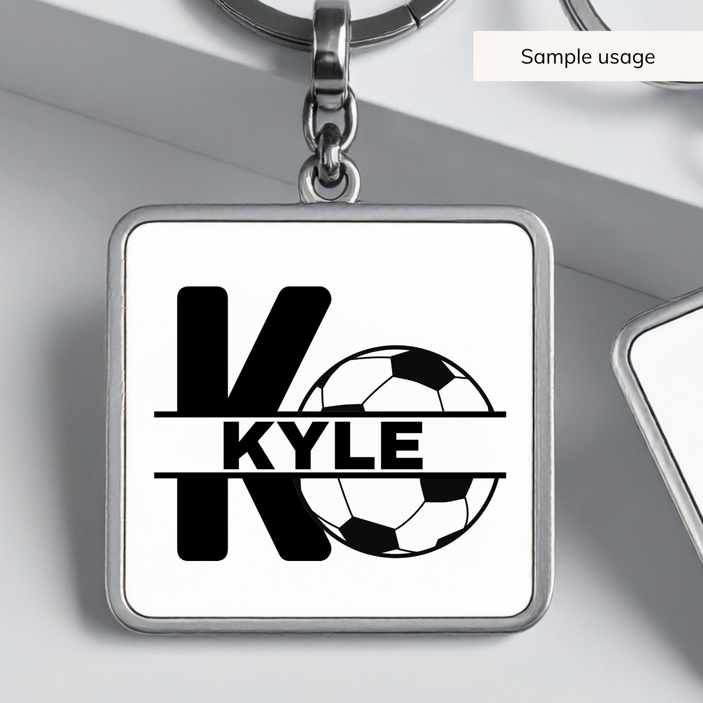 Soccer Monogram SVG - 26 Letters