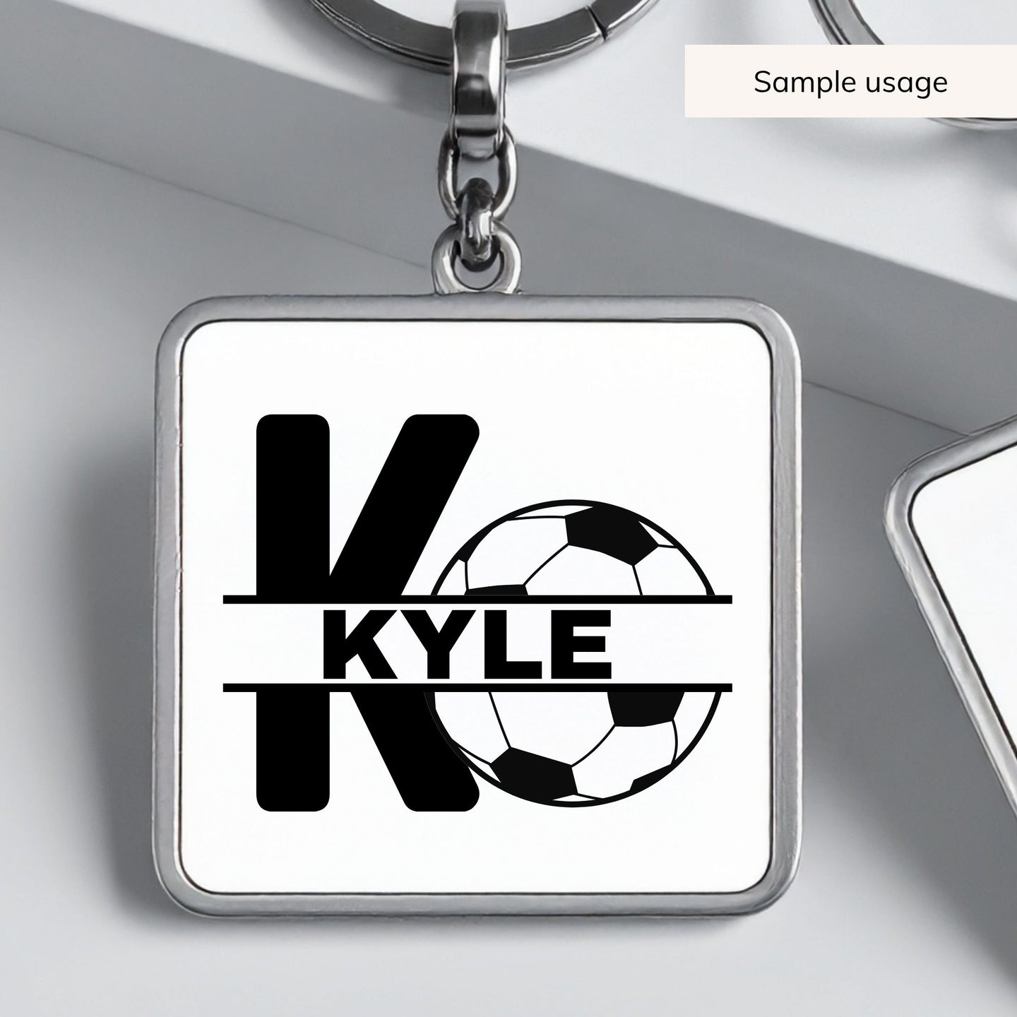 Soccer Monogram SVG - 26 Letters