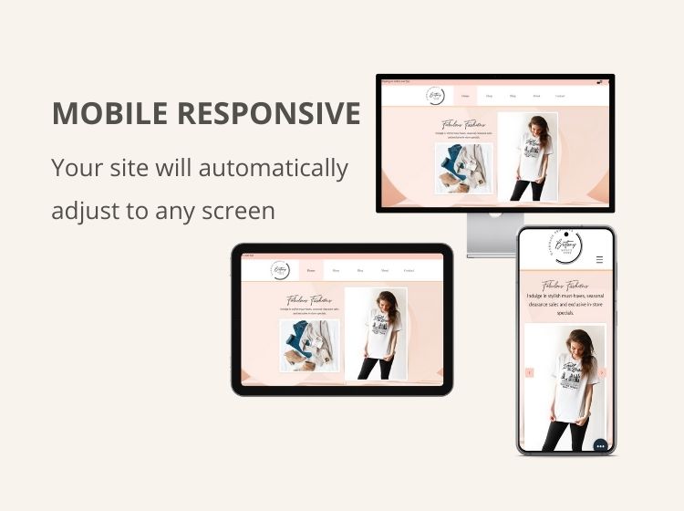 Online Store Wix Website Theme