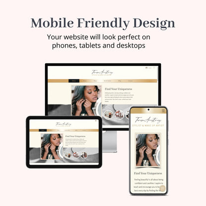 Luxury Beauty - Wix Website Theme