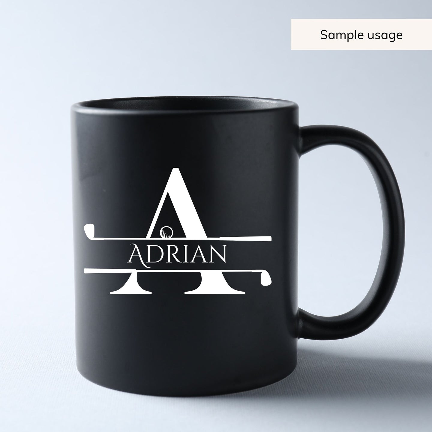 Golf Monogram SVG Bundle 26 Letters