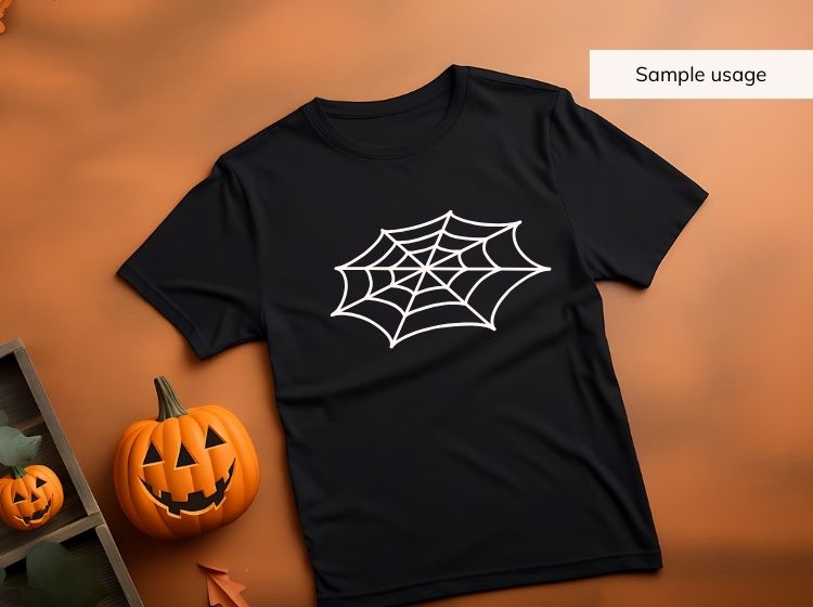 Spiderweb SVG Bundle | Halloween Spider Web Designs PNG DXF