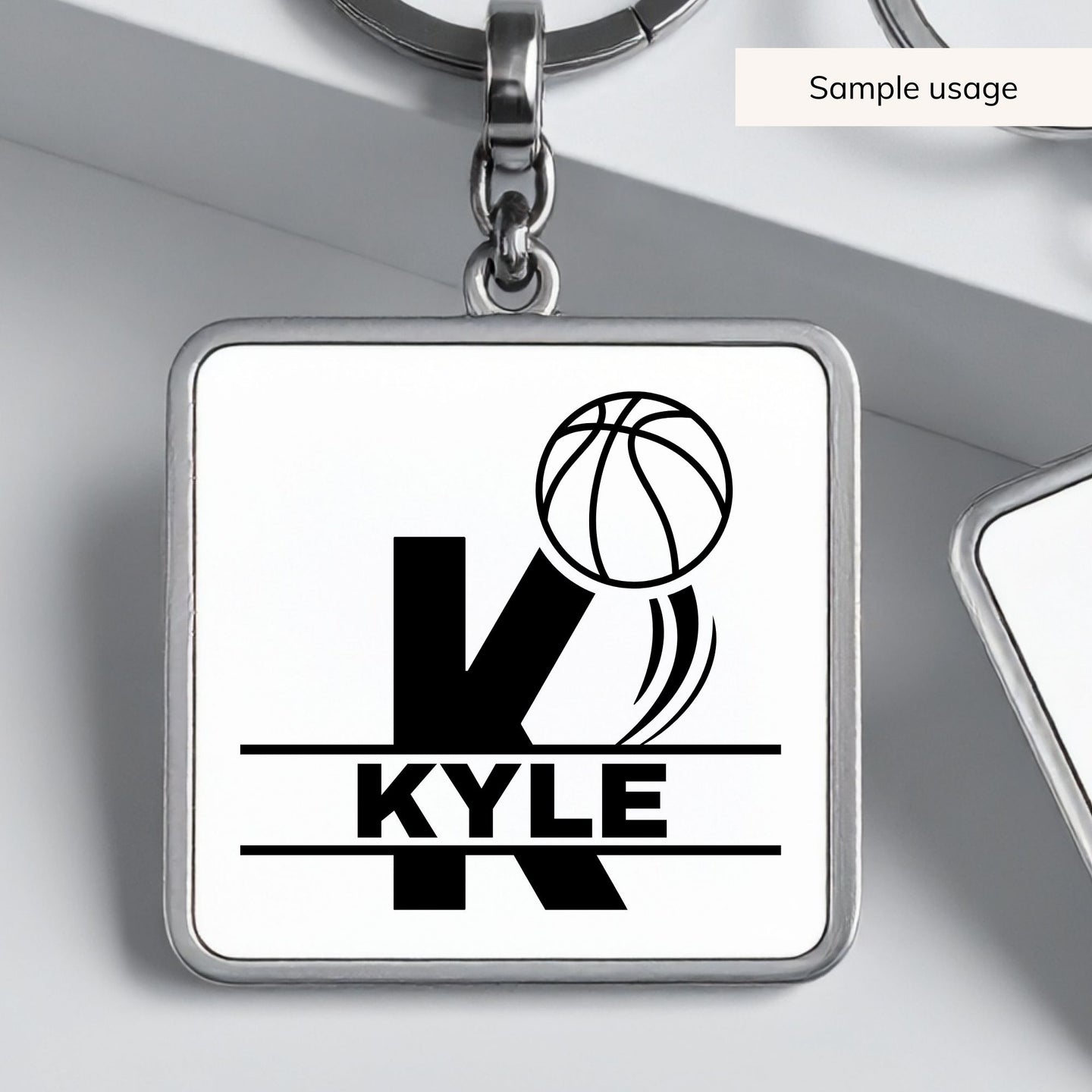 Basketball Monogram SVG - 26 Letters